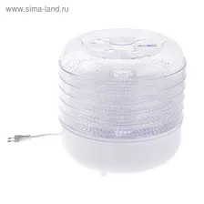 Сушилка для овощей и фруктов Irit IR-5920, 125 Вт, 5 ярусов, белая