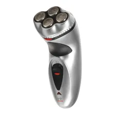 Электробритва аккумуляторная, Irit, роторная, сухая, 3 Вт, 4, серая, IR-3019