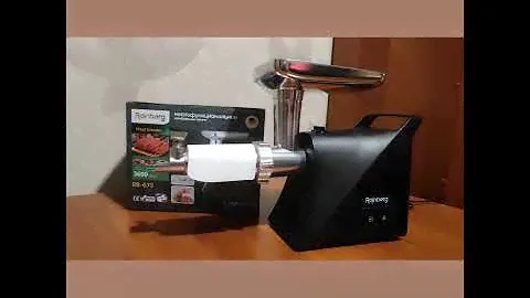 Мясорубка Rainberg RB-679, 3000 Вт, соковыжималка, реверс